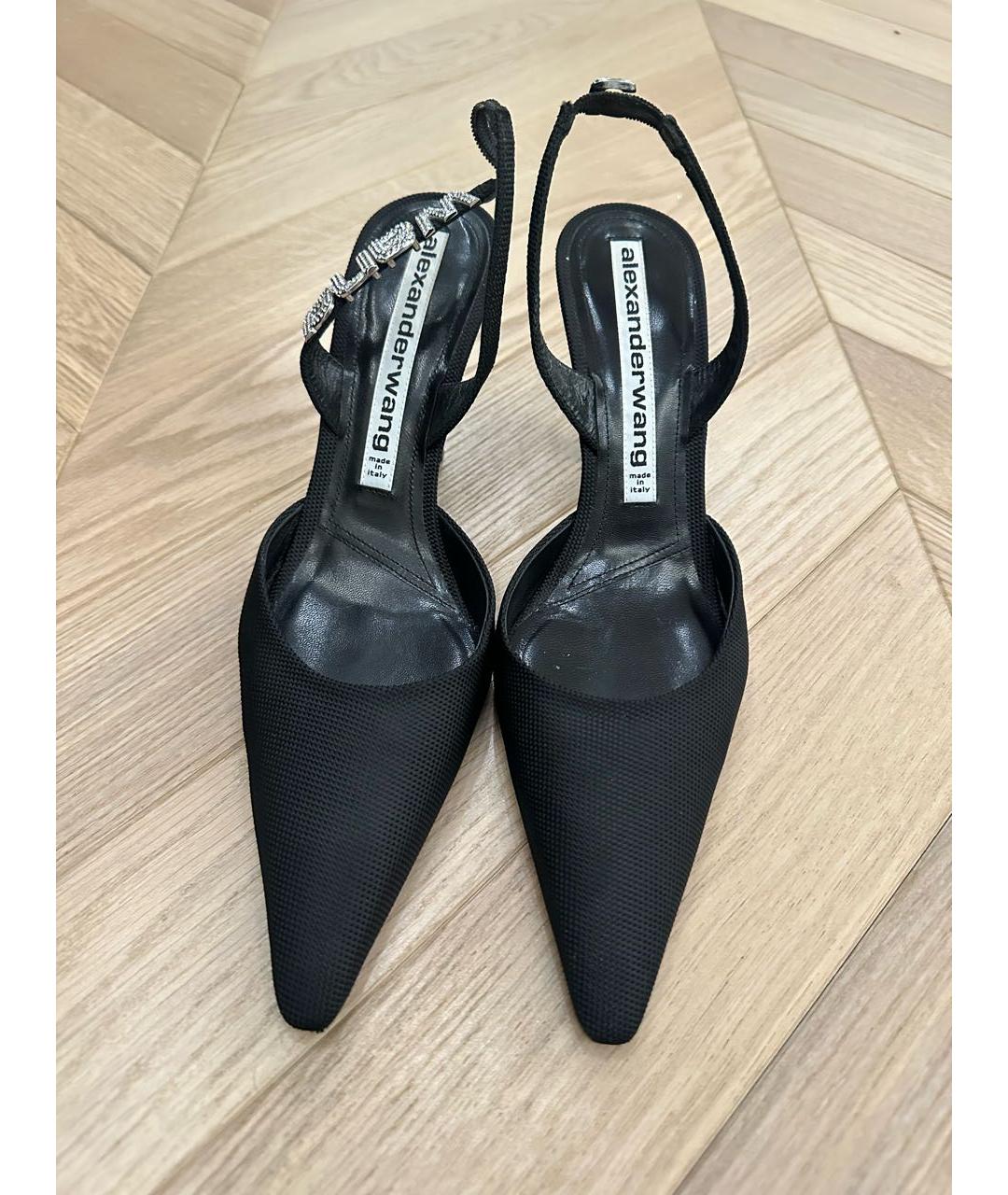 ALEXANDER WANG Черные босоножки, фото 2