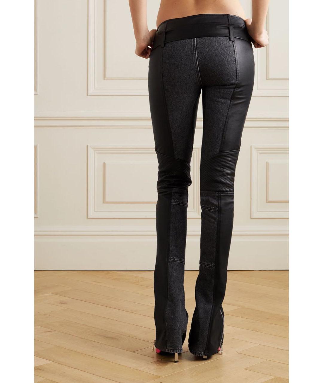 VERSACE Черные деним брюки узкие, фото 3