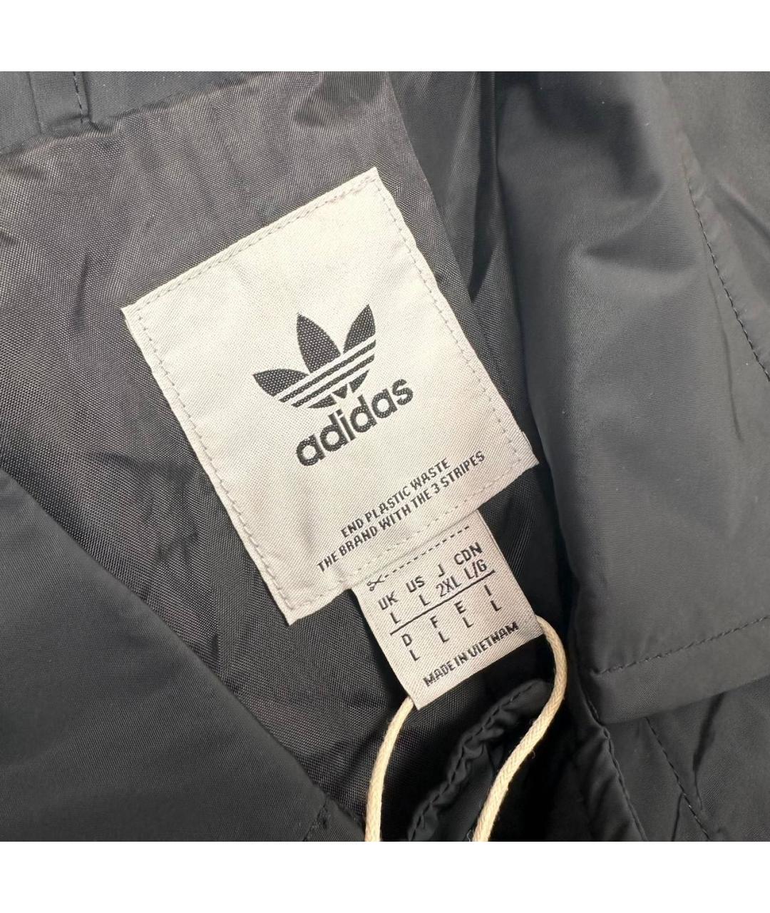 ADIDAS Черный тренч / плащ, фото 4