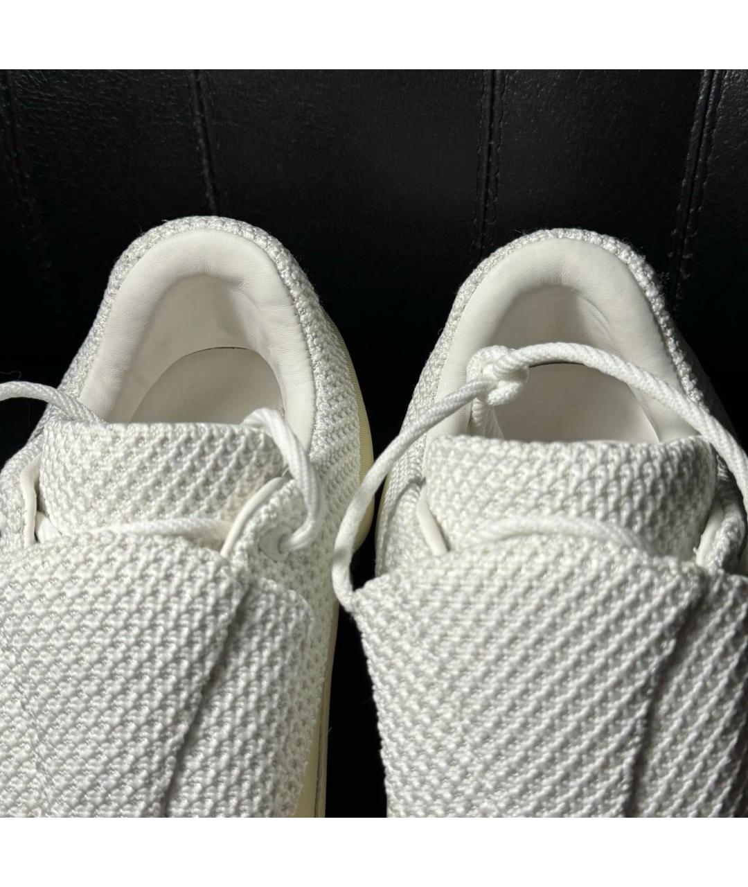 RAF SIMONS Белые текстильные кроссовки, фото 8