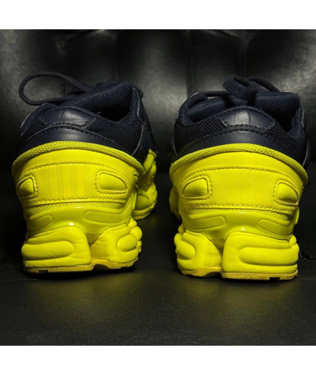 ADIDAS X RAF SIMONS Желтые текстильные кроссовки, фото 2