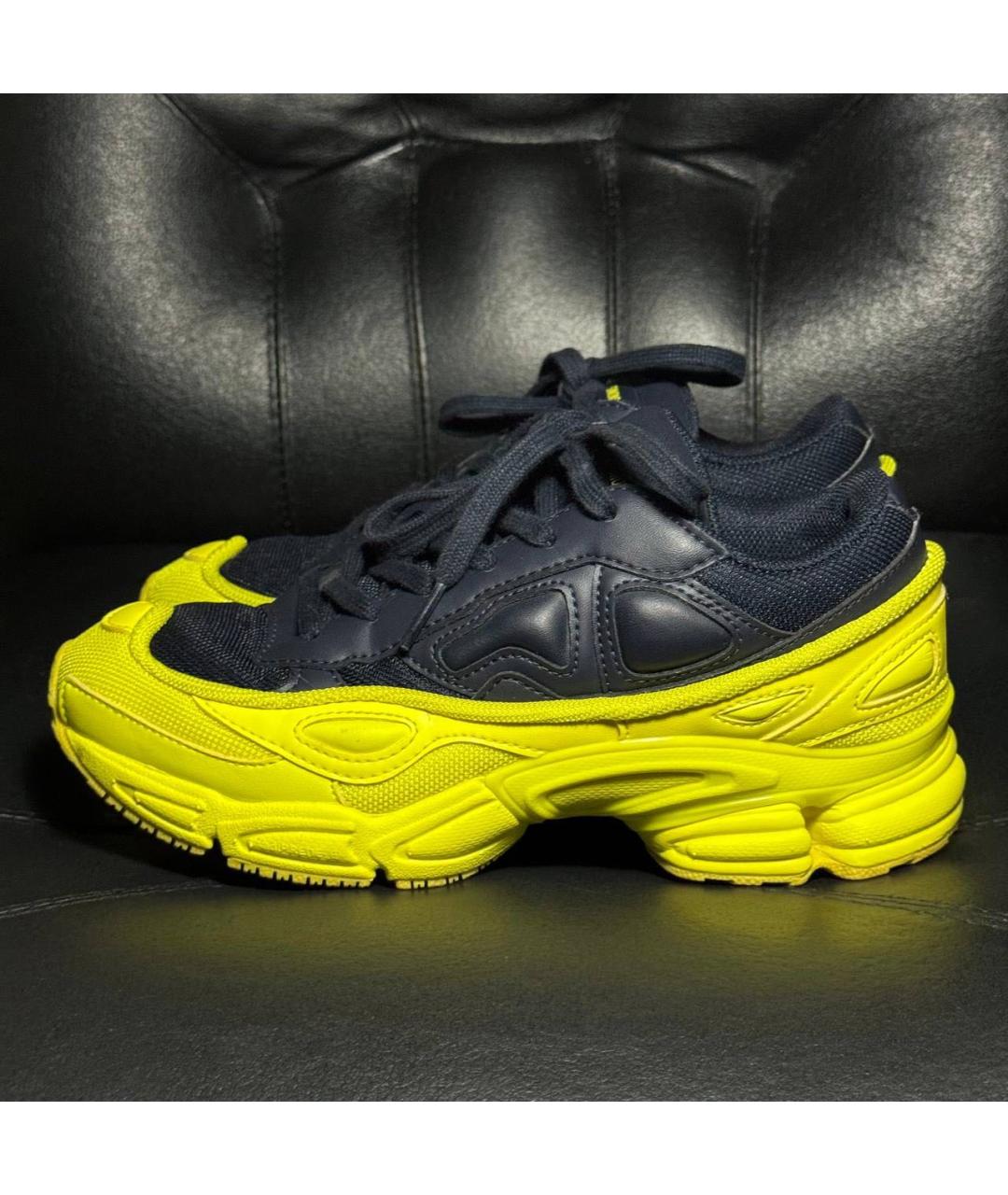 ADIDAS X RAF SIMONS Желтые текстильные кроссовки, фото 3