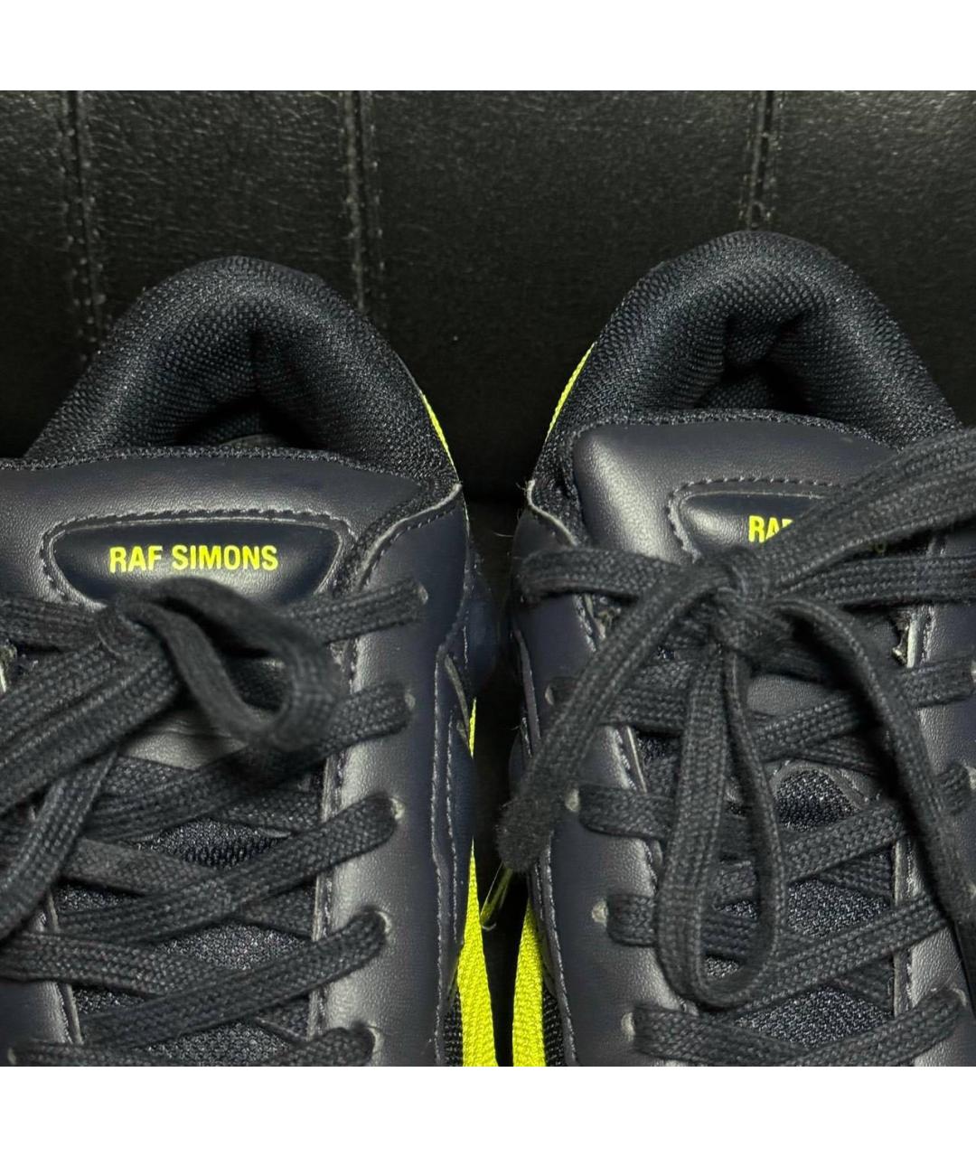 ADIDAS X RAF SIMONS Желтые текстильные кроссовки, фото 7