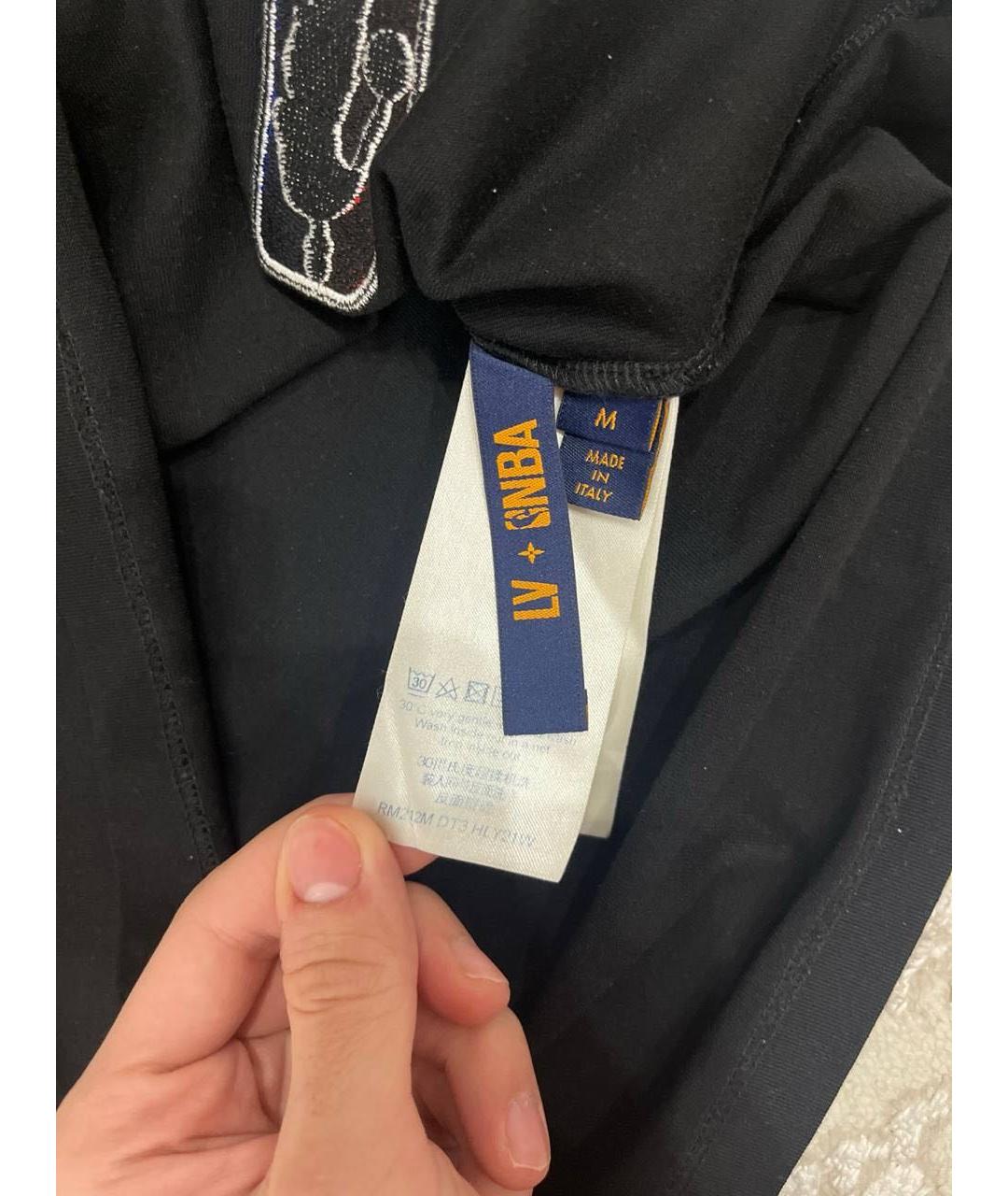 LOUIS VUITTON Мульти хлопковая футболка, фото 5