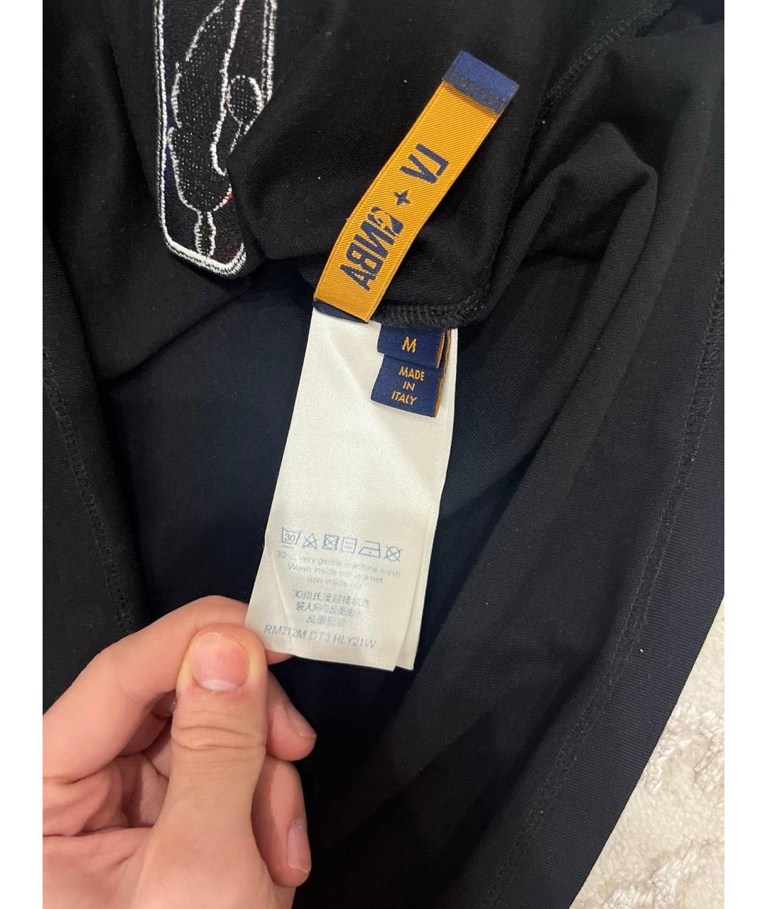 LOUIS VUITTON Мульти хлопковая футболка, фото 6