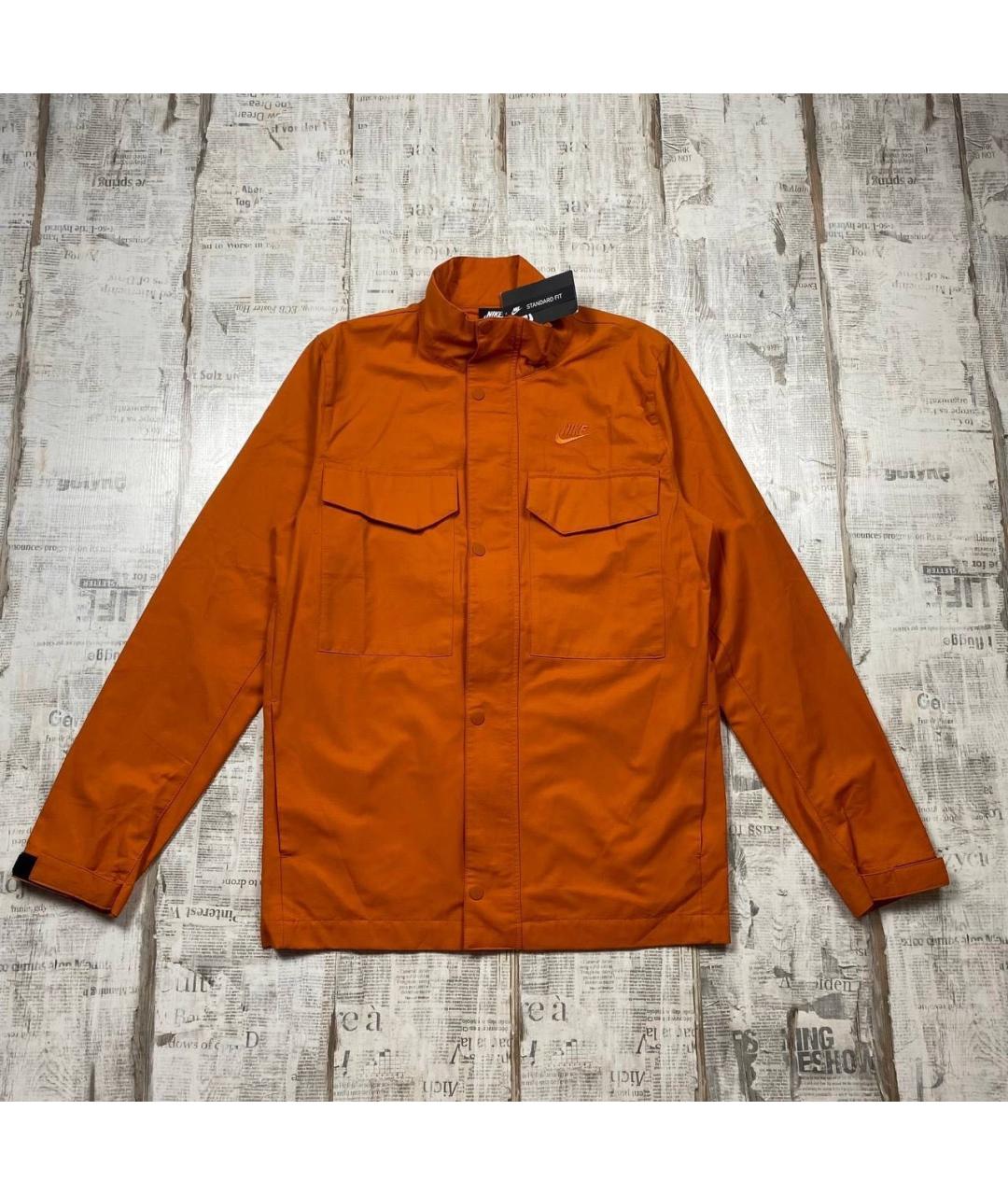 NIKE Оранжевая куртка, фото 2