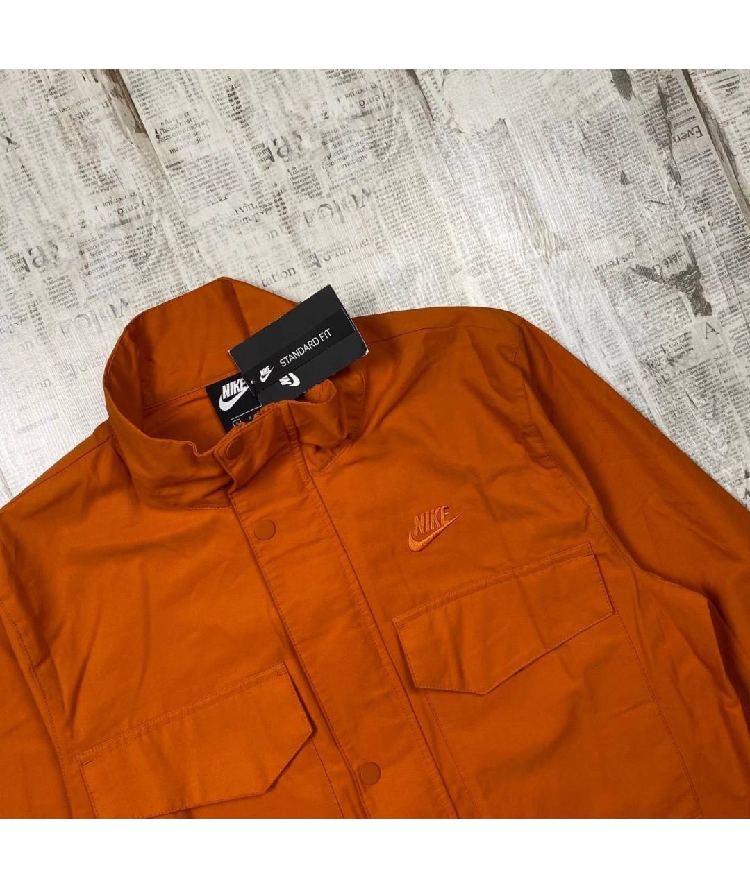 NIKE Оранжевая куртка, фото 3