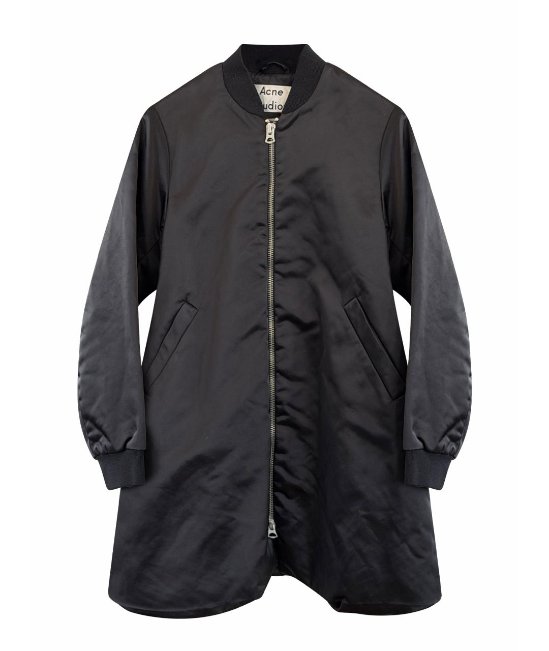 ACNE STUDIOS Черный тренч/плащ, фото 1