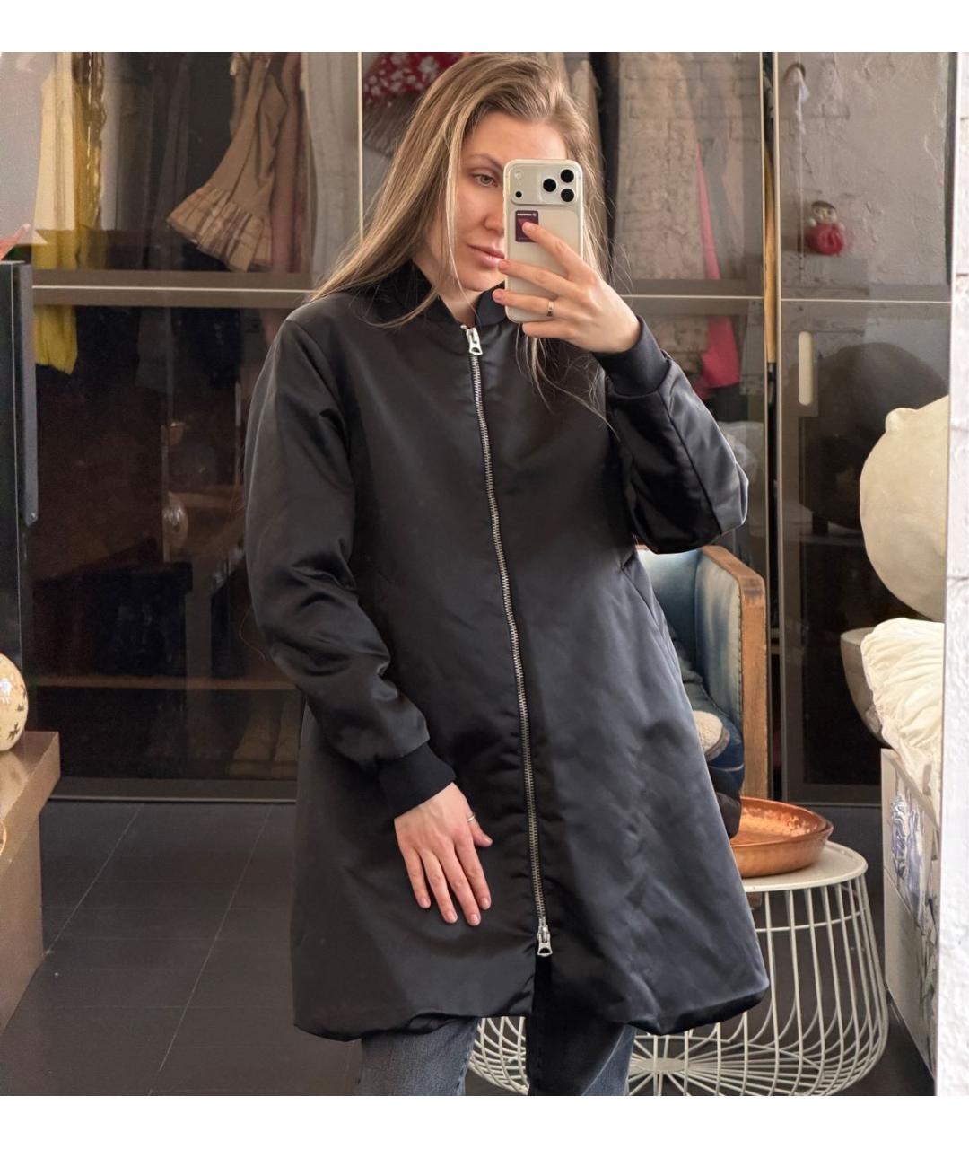 ACNE STUDIOS Черный тренч/плащ, фото 5