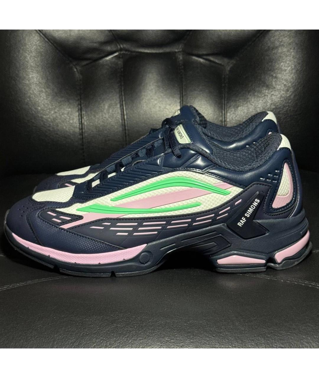 RAF SIMONS Мульти текстильные низкие кроссовки / кеды, фото 3