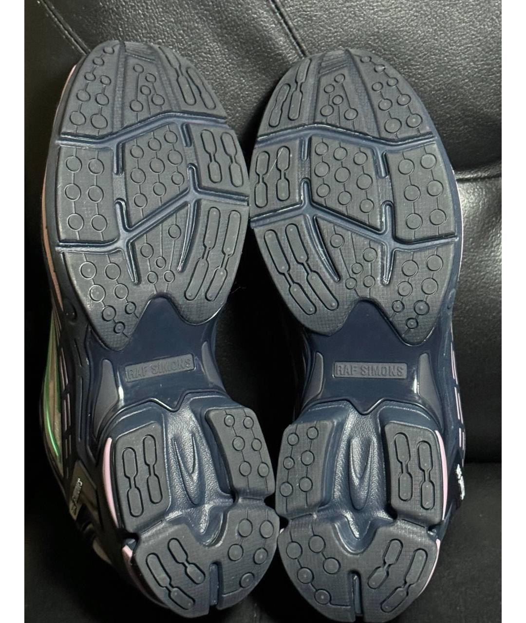 RAF SIMONS Мульти текстильные низкие кроссовки / кеды, фото 8