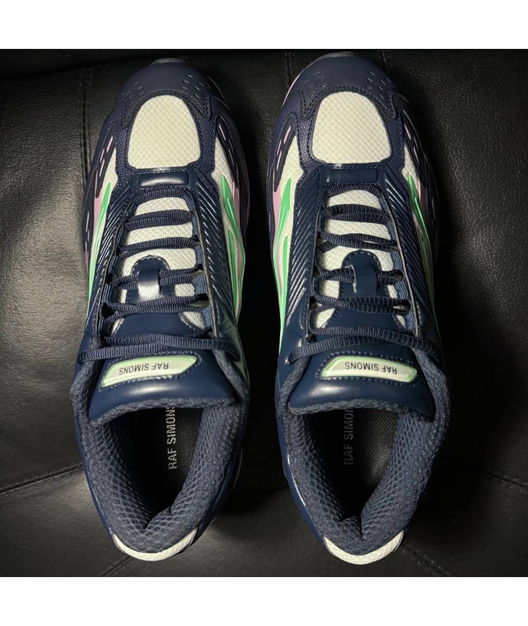 RAF SIMONS Мульти текстильные низкие кроссовки / кеды, фото 7