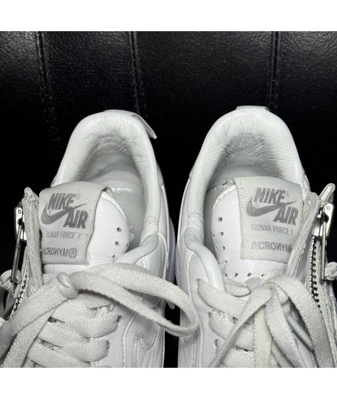 ACRONYM® Белые кожаные низкие кроссовки / кеды, фото 7