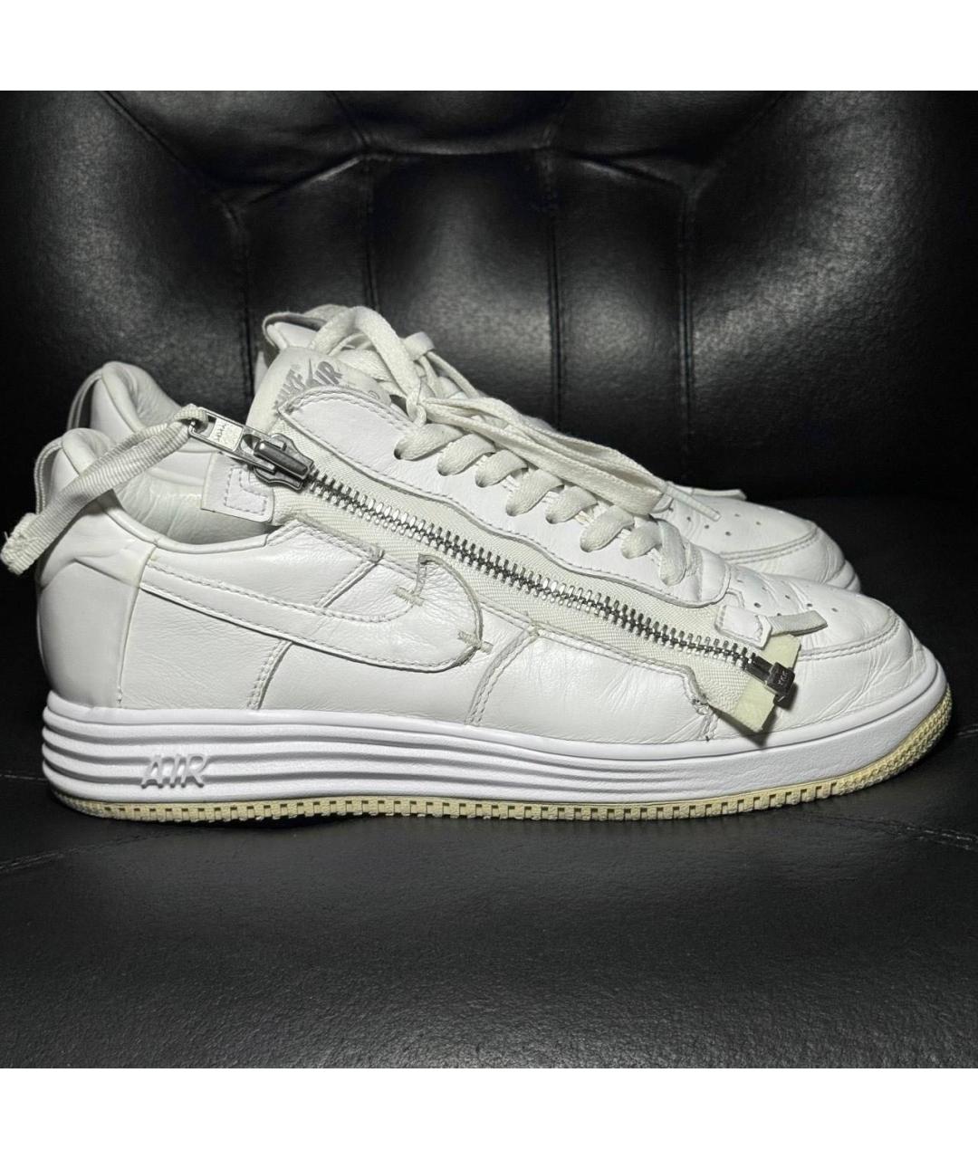 ACRONYM® Белые кожаные низкие кроссовки / кеды, фото 8