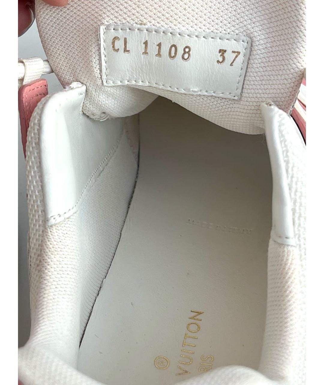 LOUIS VUITTON Мульти кожаные кроссовки, фото 6