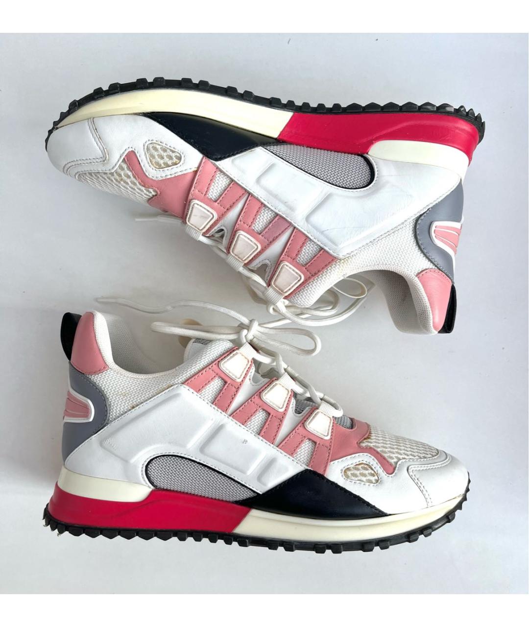 LOUIS VUITTON Мульти кожаные кроссовки, фото 9