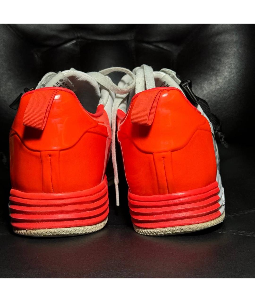 ACRONYM® Белые кожаные низкие кроссовки / кеды, фото 2