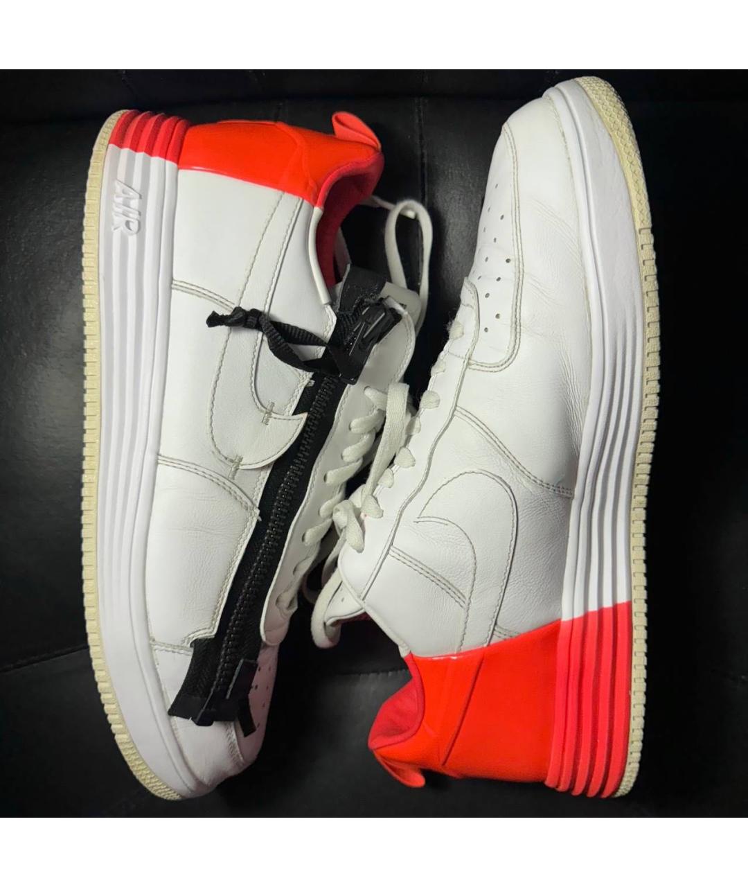 ACRONYM® Белые кожаные низкие кроссовки / кеды, фото 4