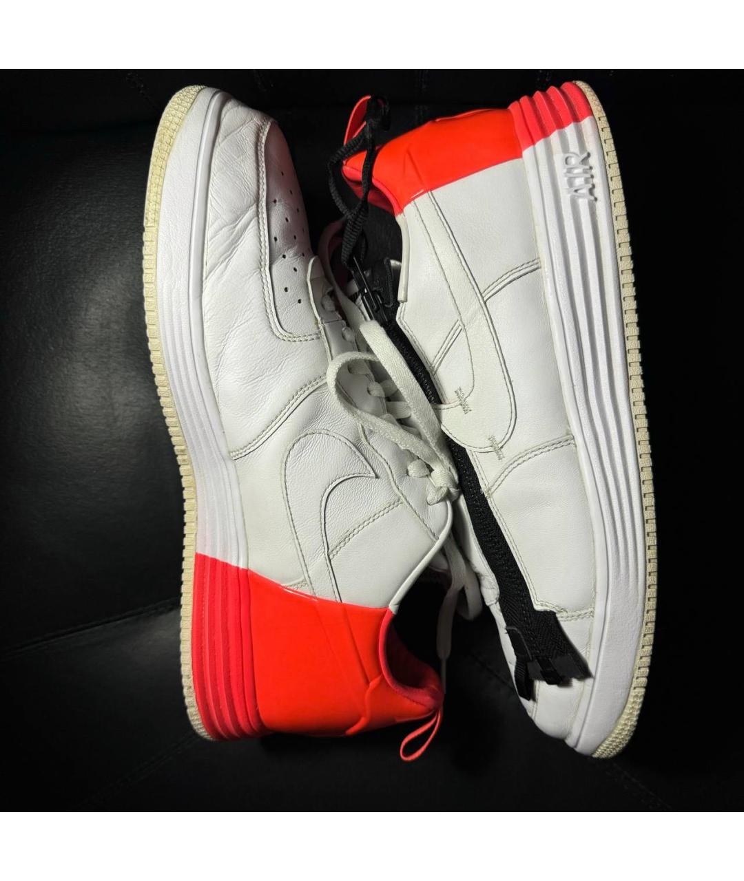 ACRONYM® Белые кожаные низкие кроссовки / кеды, фото 5