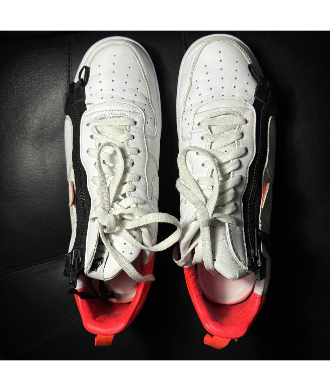 ACRONYM® Белые кожаные низкие кроссовки / кеды, фото 7