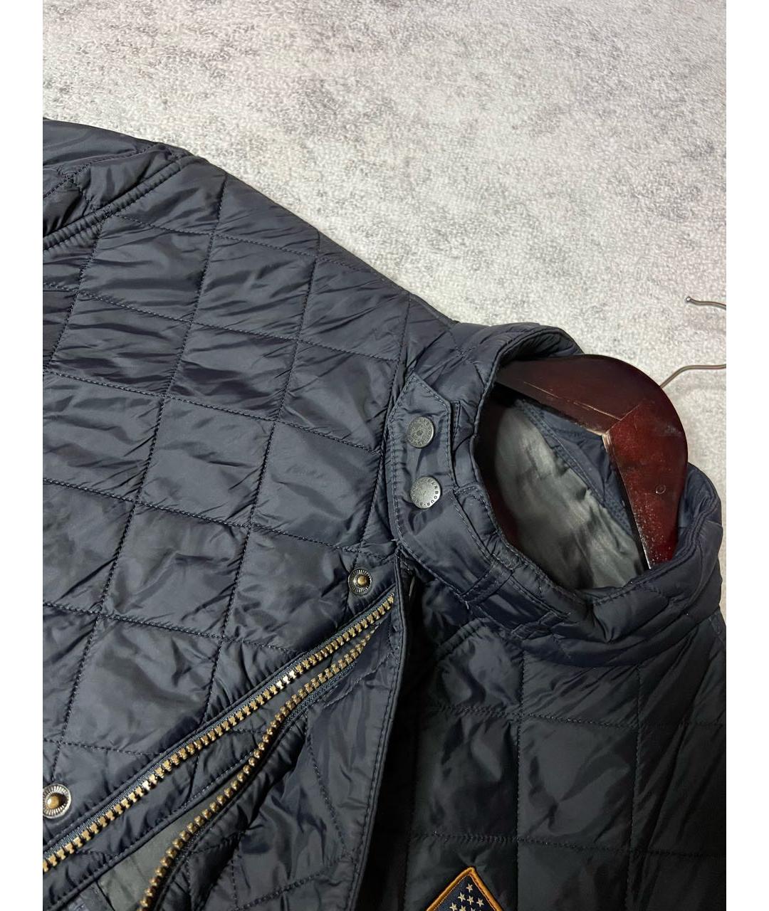 BARBOUR Черная полиэстеровая куртка, фото 7