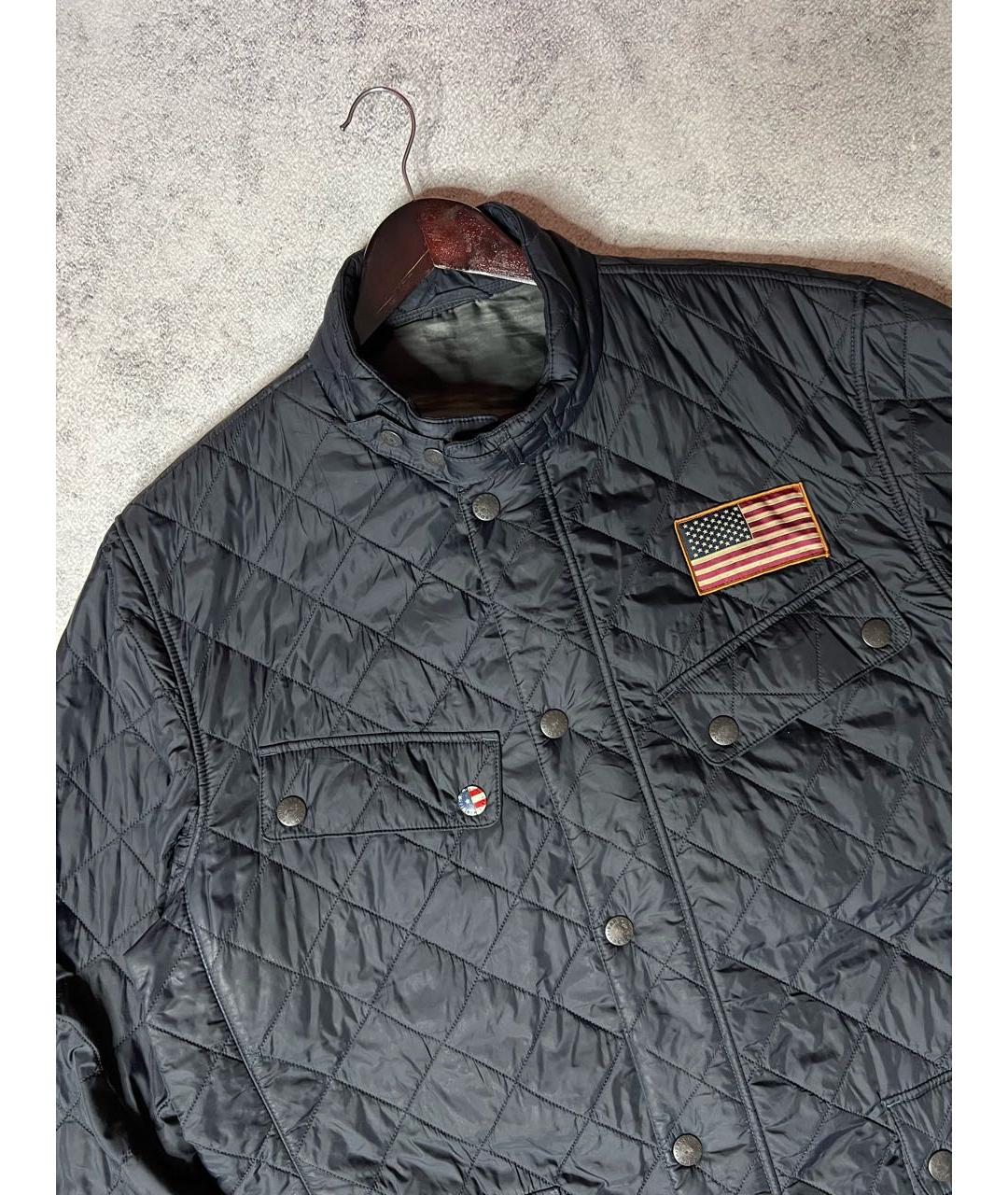 BARBOUR Черная полиэстеровая куртка, фото 3