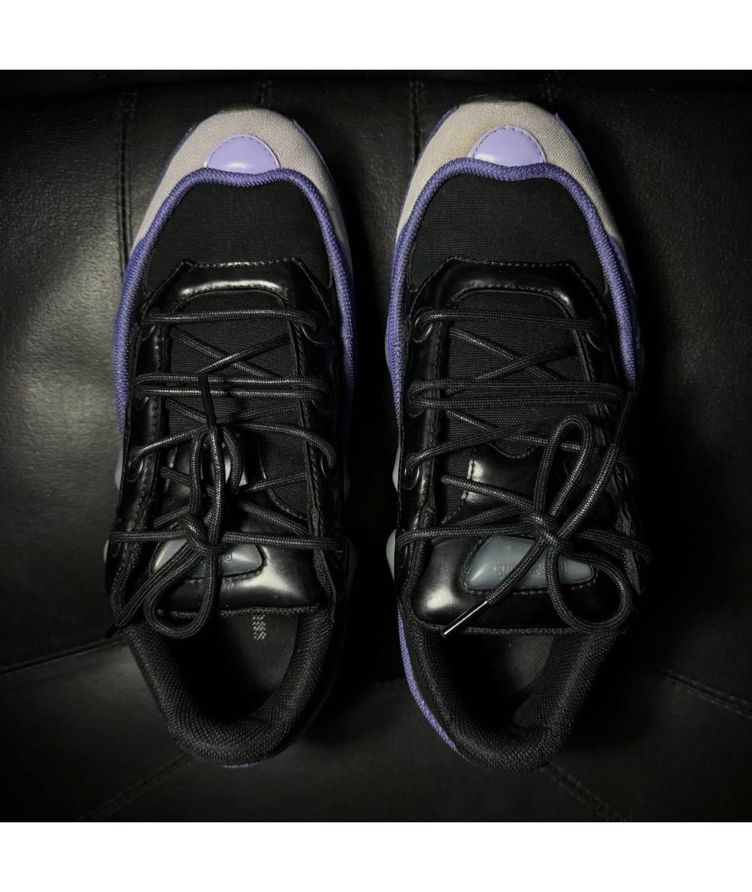 ADIDAS X RAF SIMONS Фиолетовые текстильные низкие кроссовки / кеды, фото 7