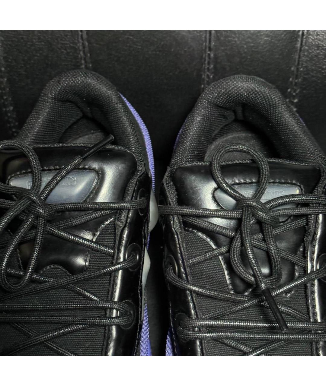ADIDAS X RAF SIMONS Фиолетовые текстильные низкие кроссовки / кеды, фото 8
