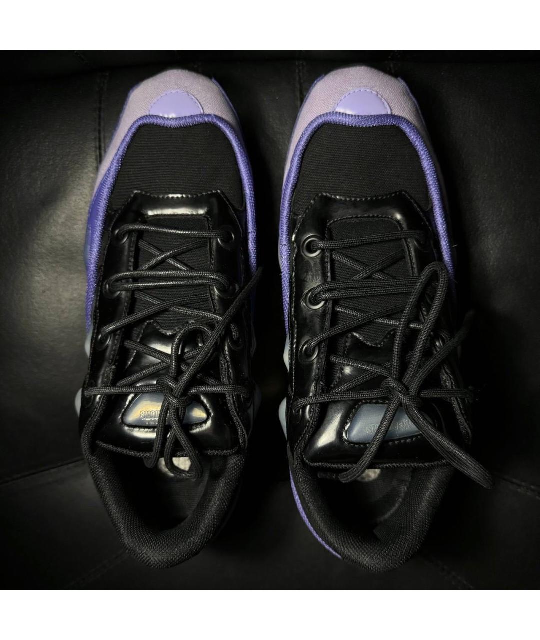 ADIDAS X RAF SIMONS Фиолетовые текстильные низкие кроссовки / кеды, фото 6