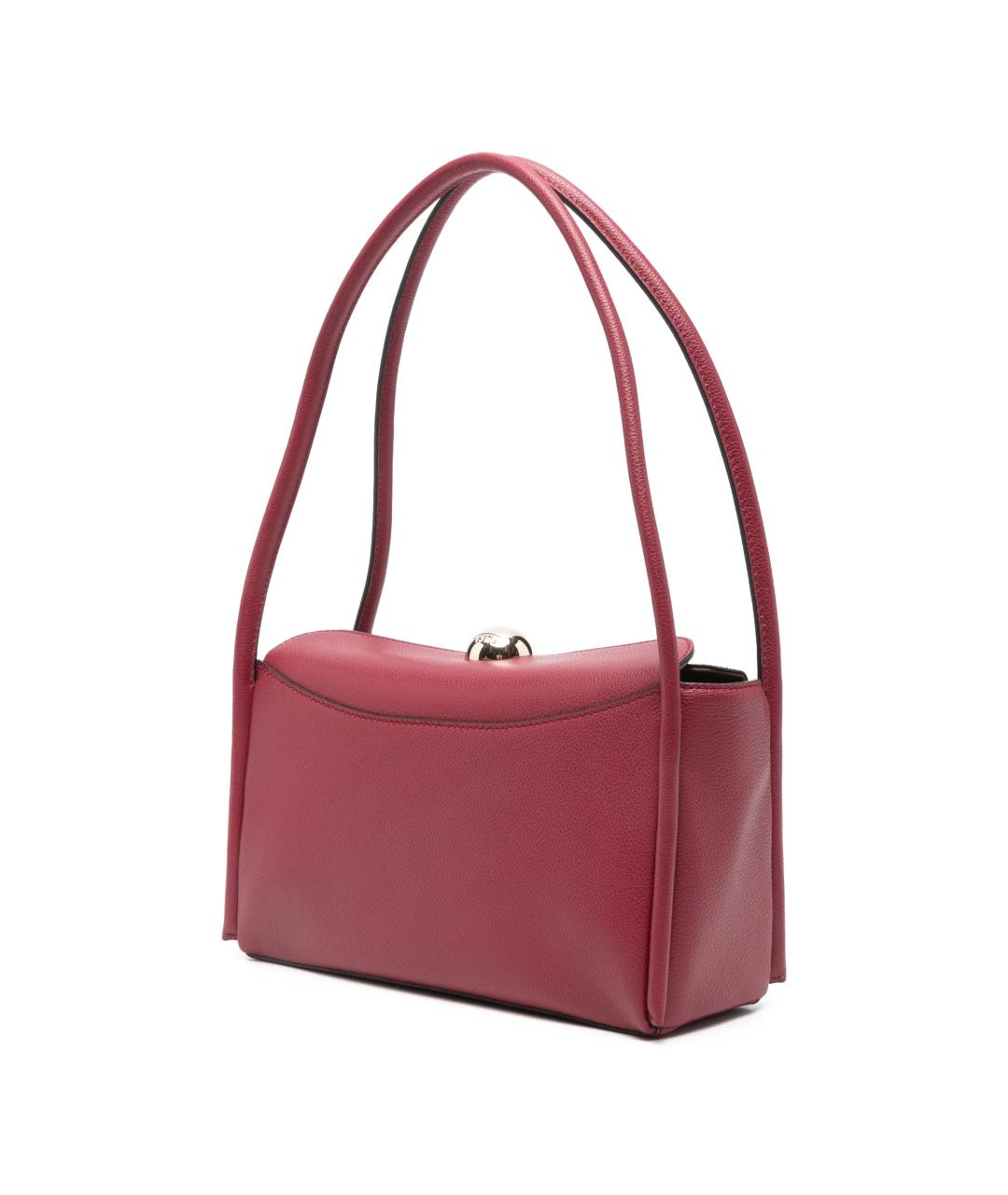 FURLA Красная кожаная сумка через плечо, фото 2