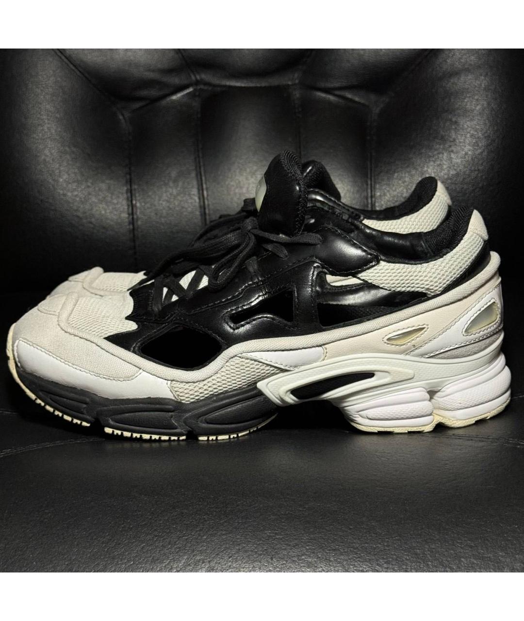 ADIDAS X RAF SIMONS Белые текстильные кроссовки, фото 3