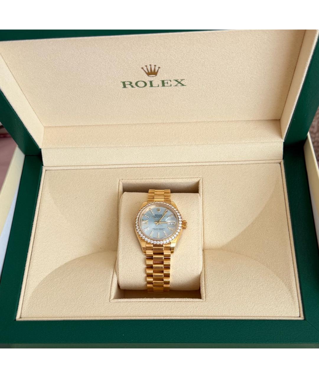 ROLEX Золотые часы из желтого золота, фото 6