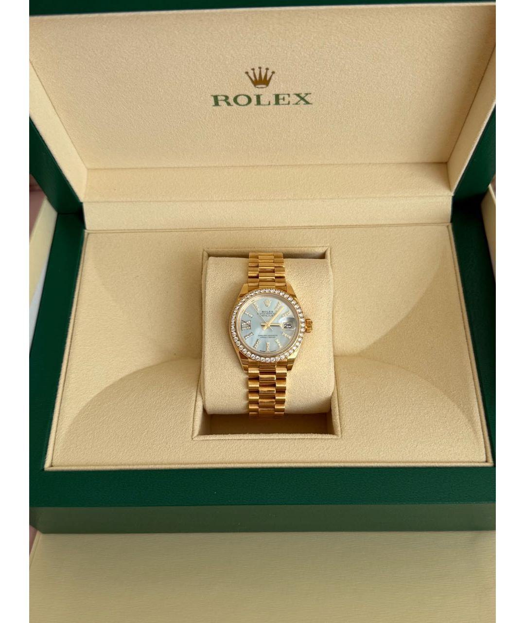 ROLEX Золотые часы из желтого золота, фото 4