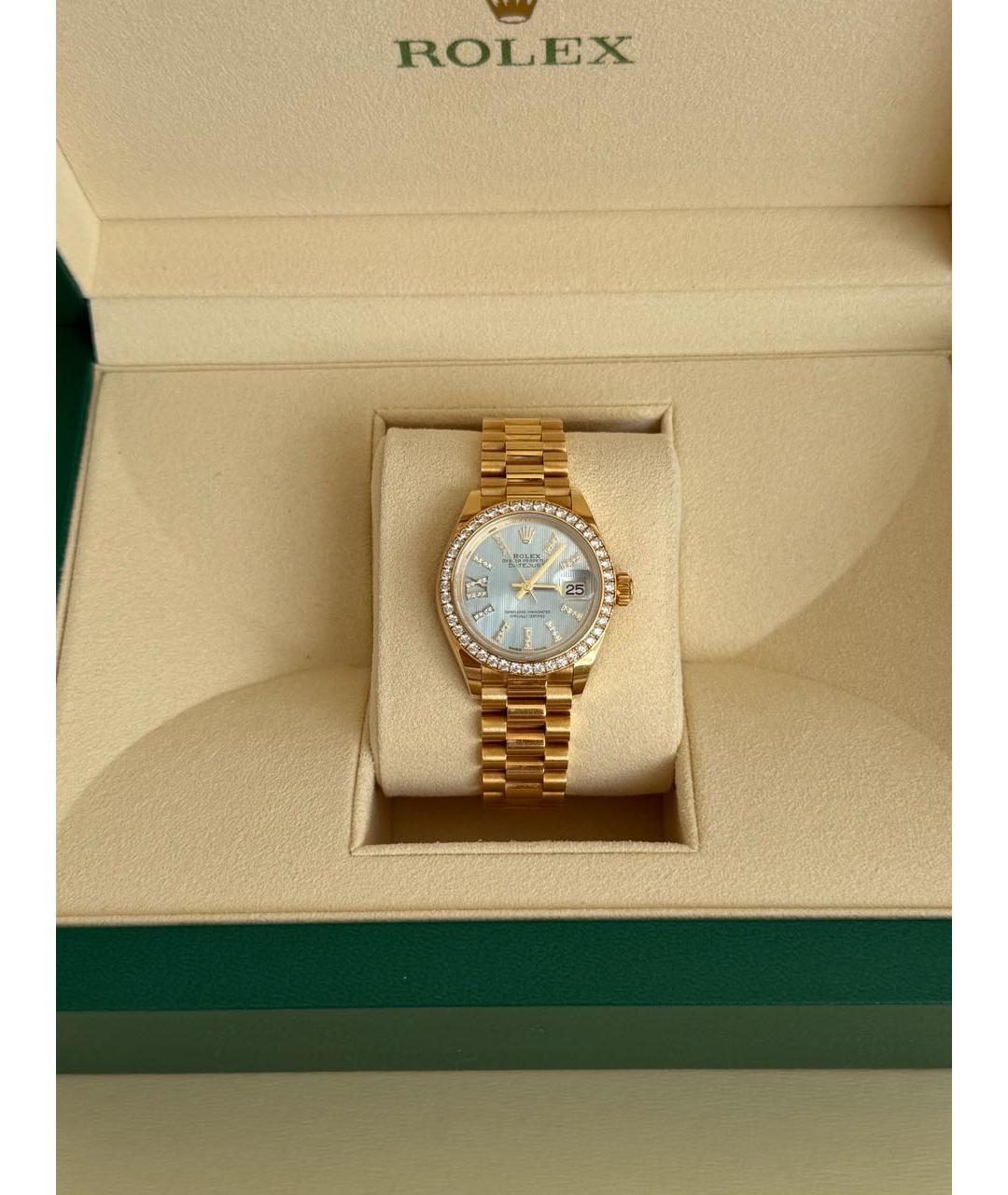 ROLEX Золотые часы из желтого золота, фото 3