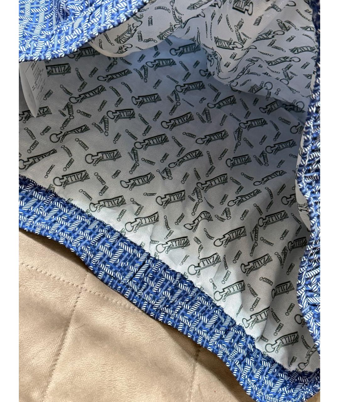 ZILLI Синие шорты, фото 6