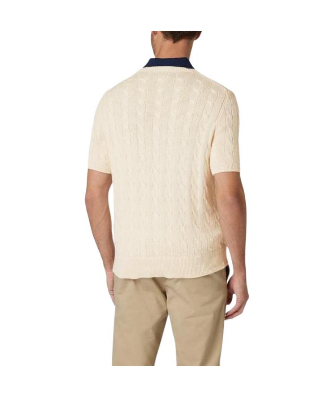 POLO RALPH LAUREN Бежевый джемпер / свитер, фото 4