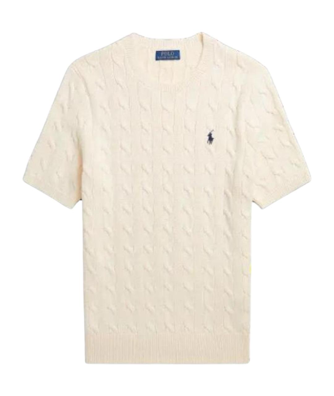POLO RALPH LAUREN Бежевый джемпер / свитер, фото 1