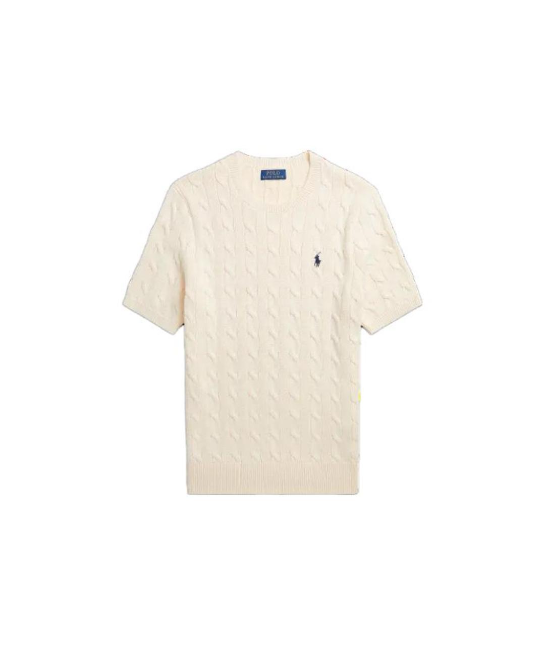 POLO RALPH LAUREN Бежевый джемпер / свитер, фото 6