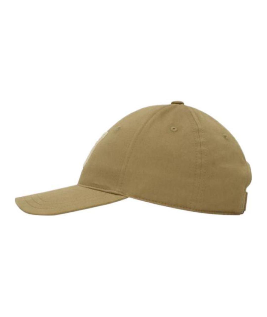 SAINT LAURENT Коричневая кепка, фото 1