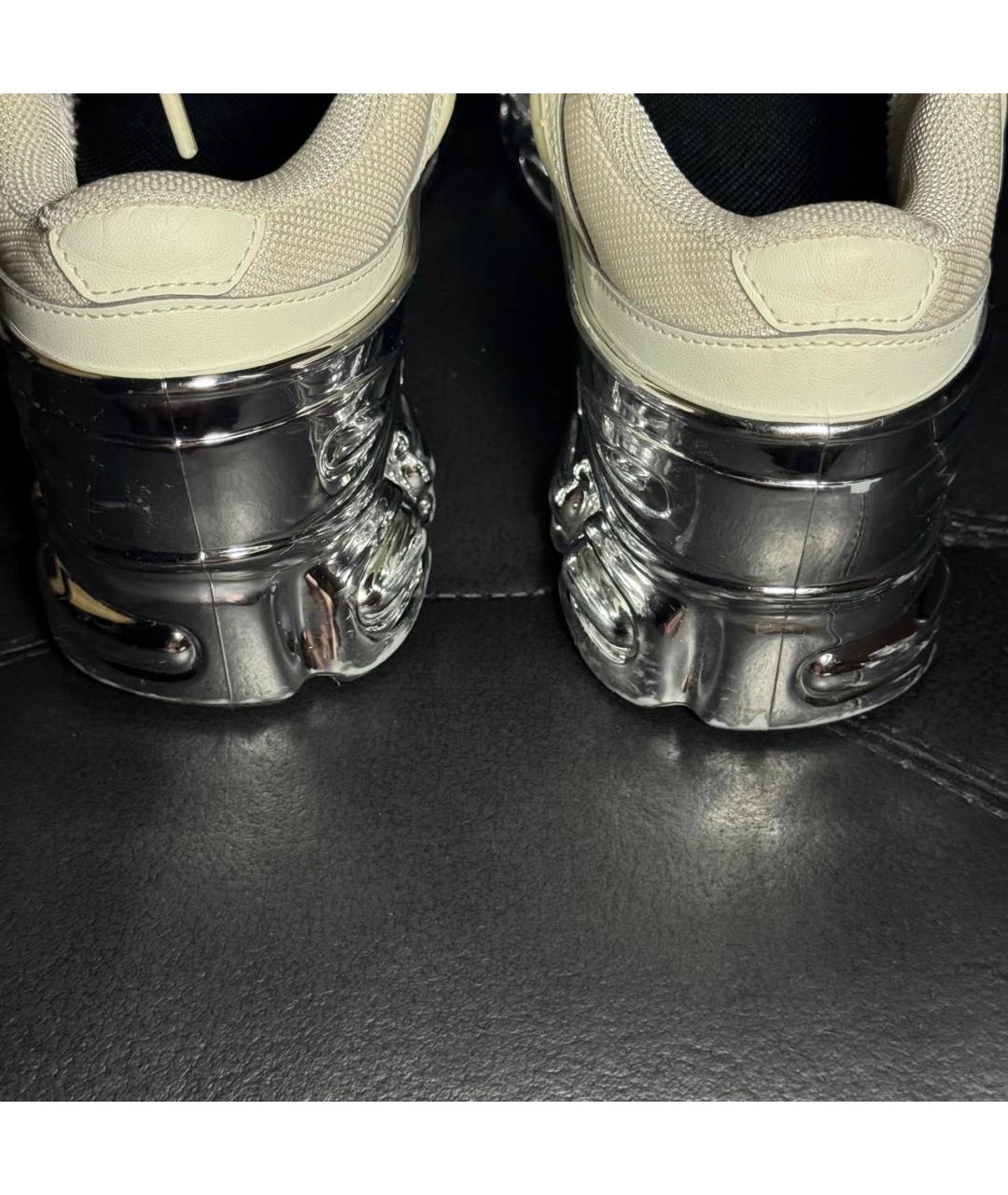 ADIDAS X RAF SIMONS Белые текстильные кроссовки, фото 2