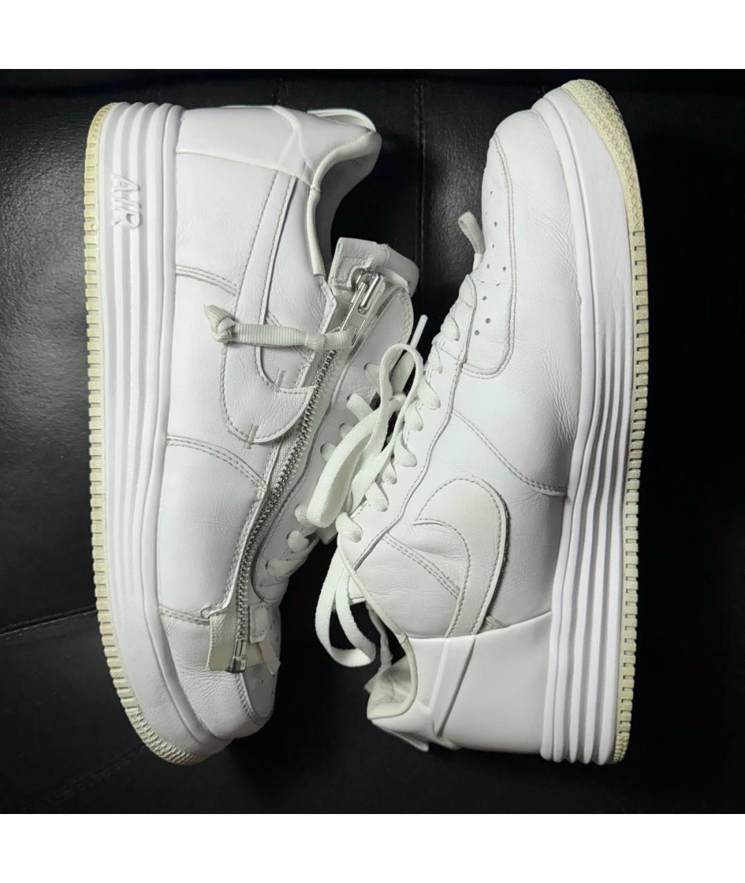 ACRONYM® Белые кожаные низкие кроссовки / кеды, фото 3