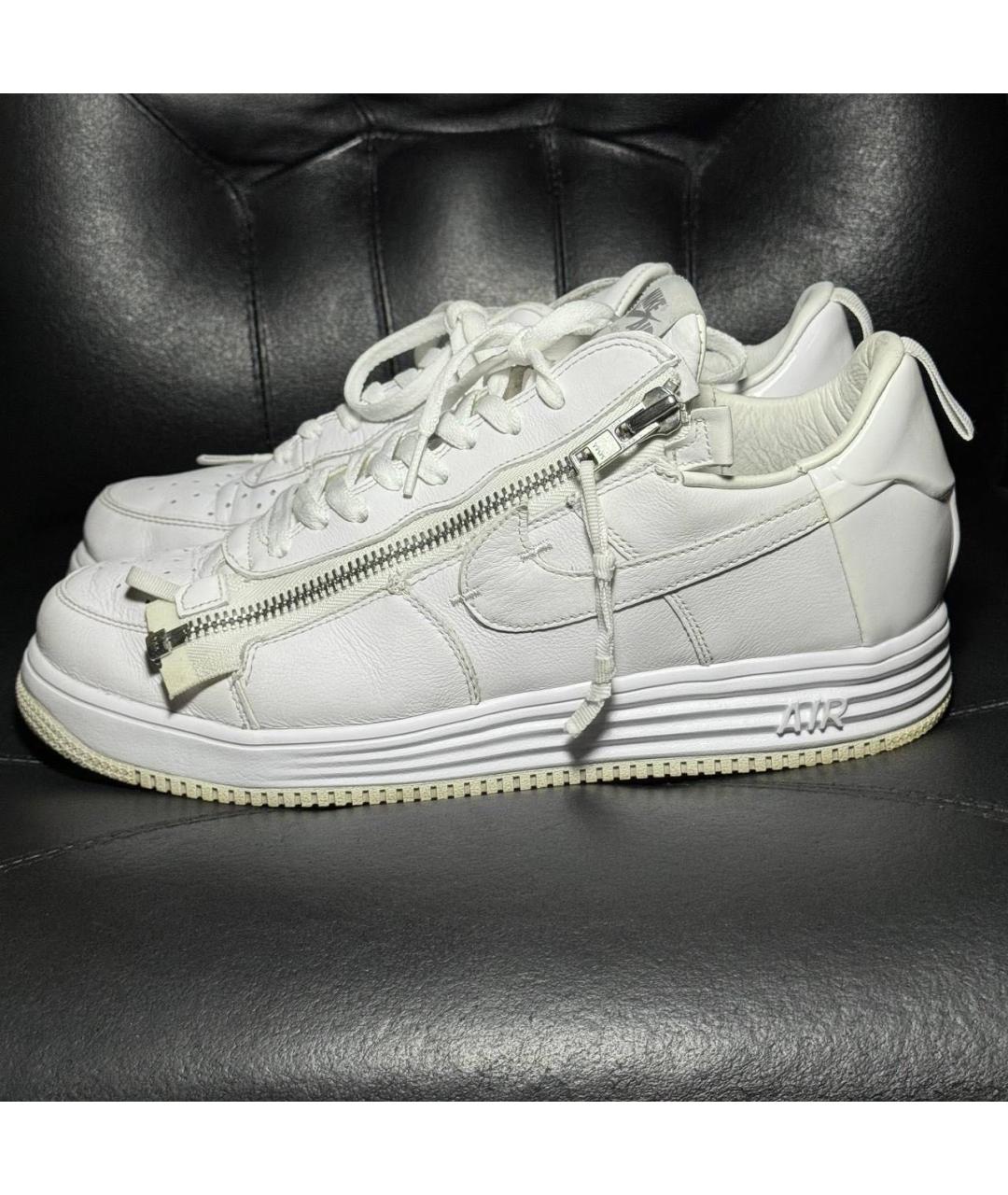 ACRONYM® Белые кожаные низкие кроссовки / кеды, фото 7