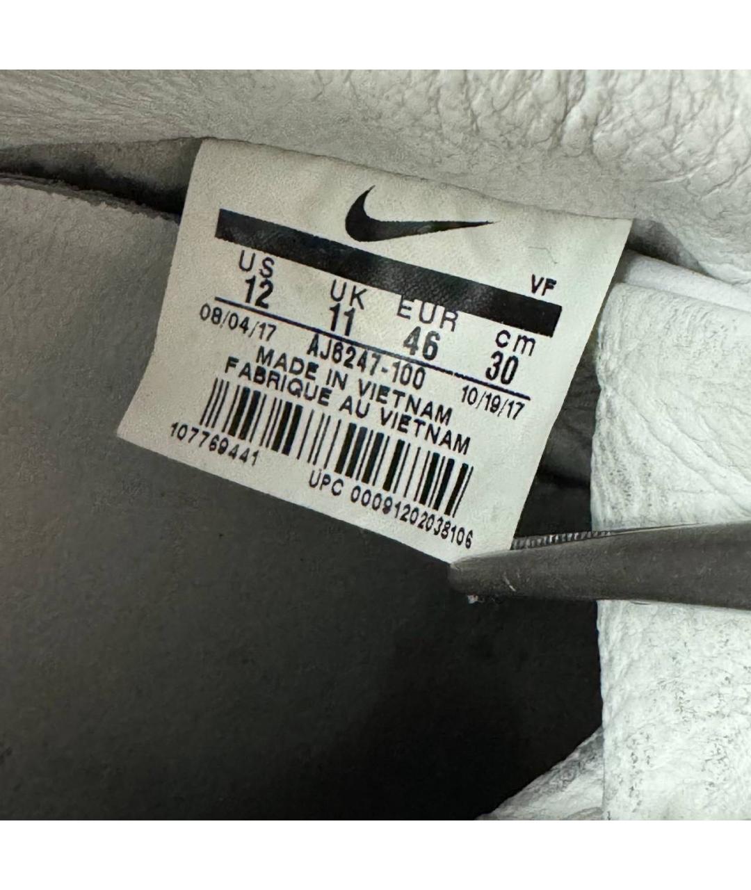 ACRONYM® Белые кожаные низкие кроссовки / кеды, фото 5