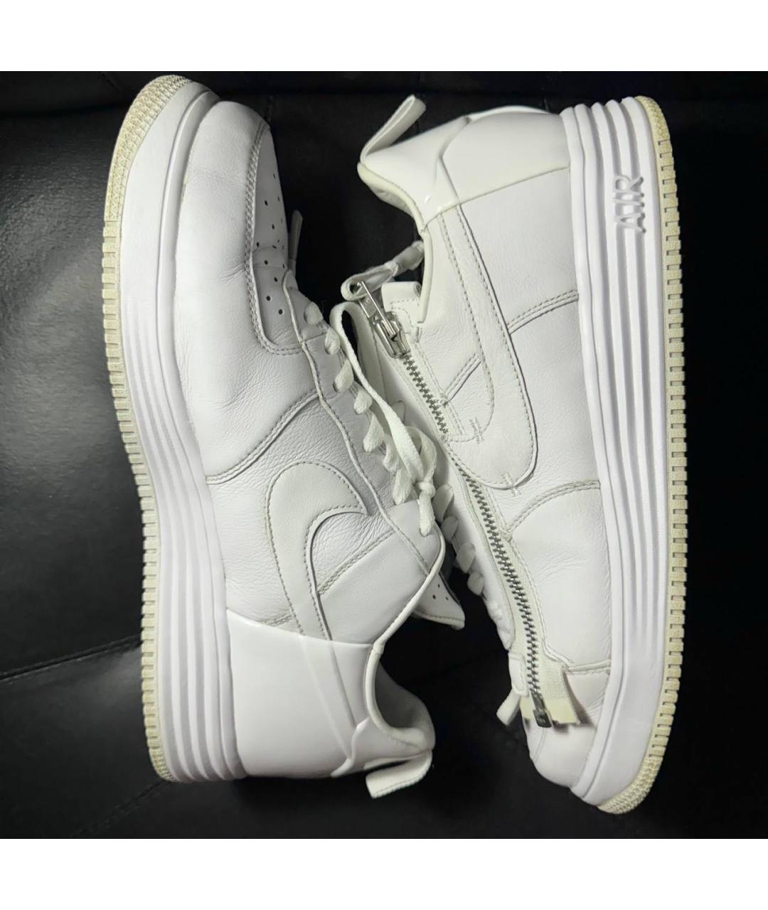 ACRONYM® Белые кожаные низкие кроссовки / кеды, фото 4