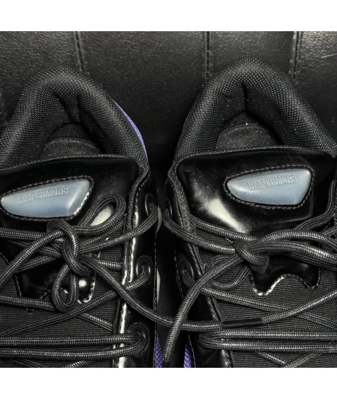 ADIDAS X RAF SIMONS Фиолетовые текстильные низкие кроссовки / кеды, фото 8