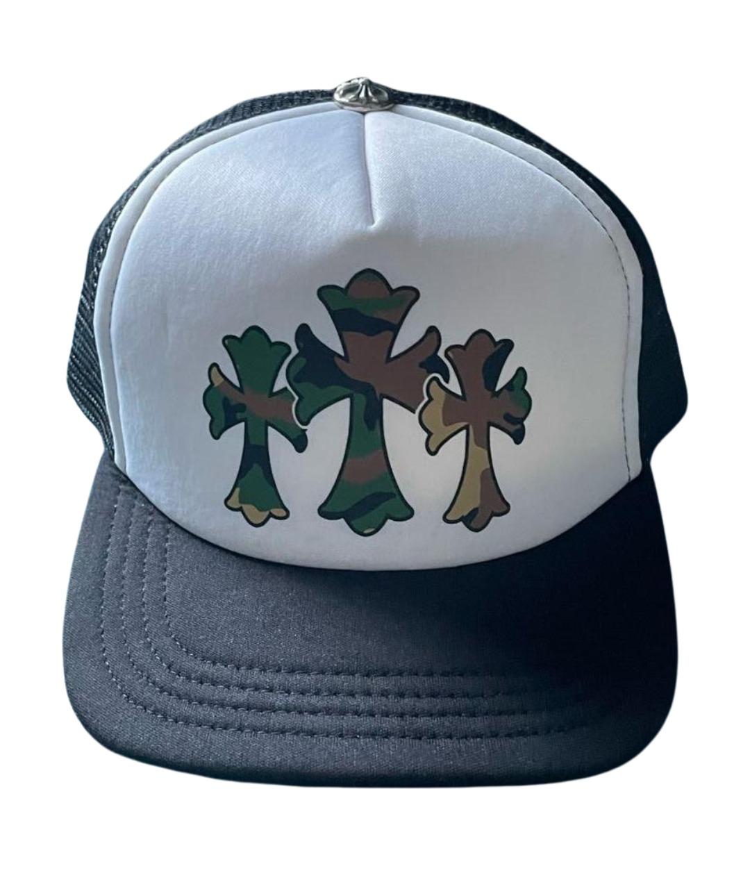 CHROME HEARTS Белая синтетическая кепка/бейсболка, фото 1