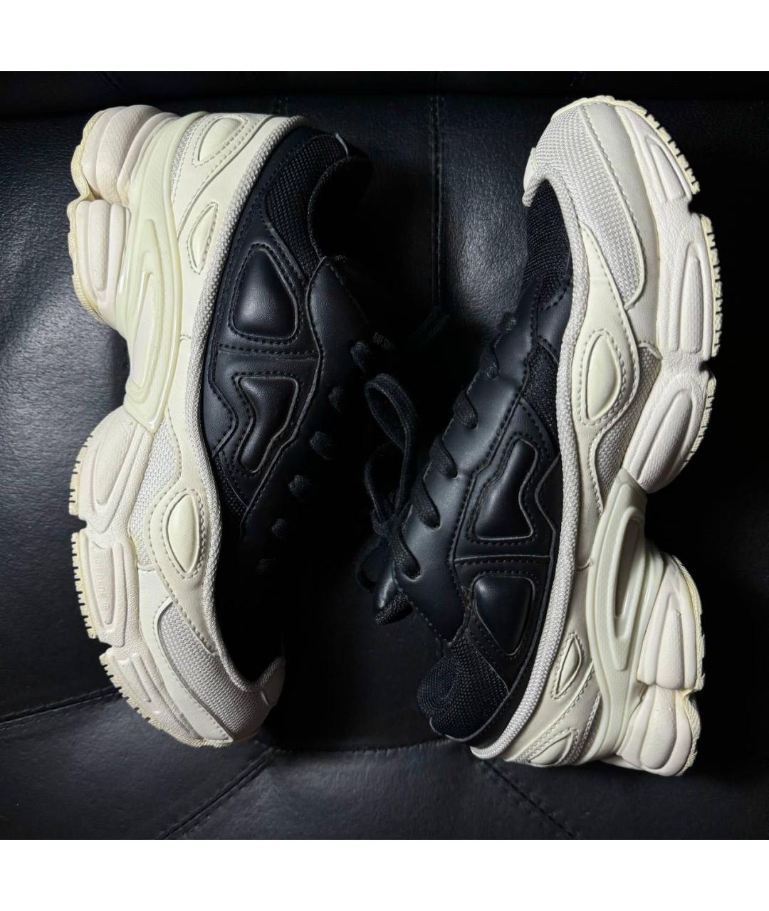 ADIDAS X RAF SIMONS Белые текстильные кроссовки, фото 4