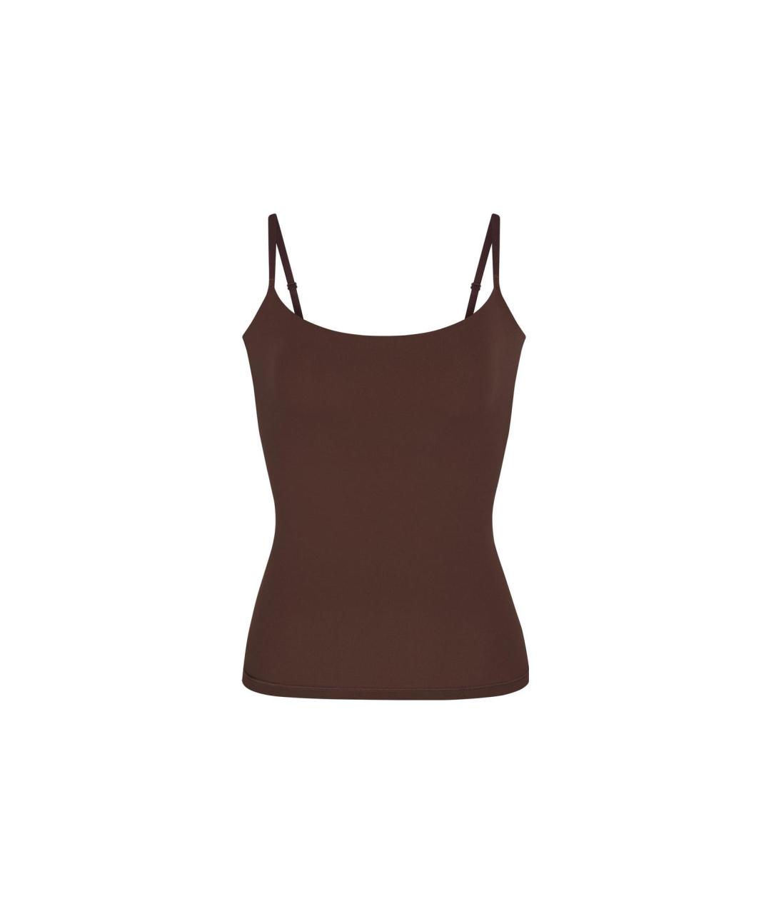 SKIMS Коричневая майка, фото 1