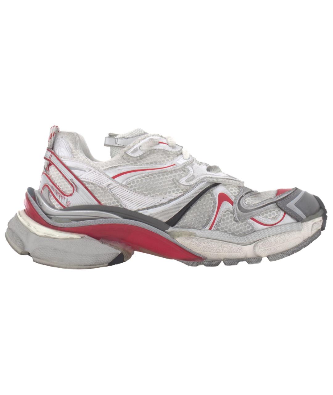 BALENCIAGA Серебряные низкие кроссовки / кеды, фото 1