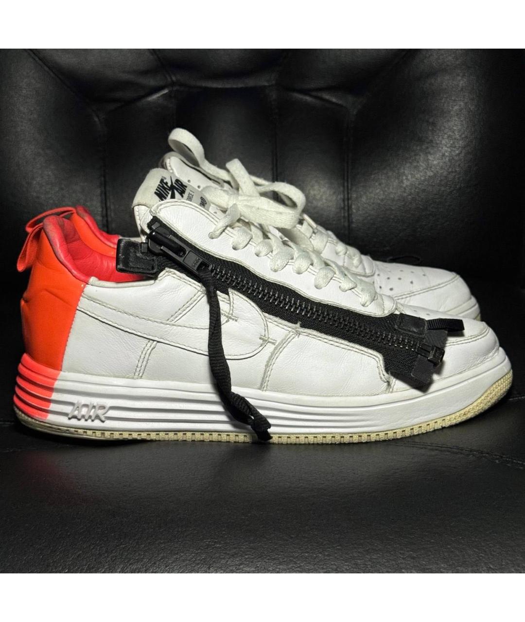 ACRONYM® Белые кожаные низкие кроссовки / кеды, фото 9